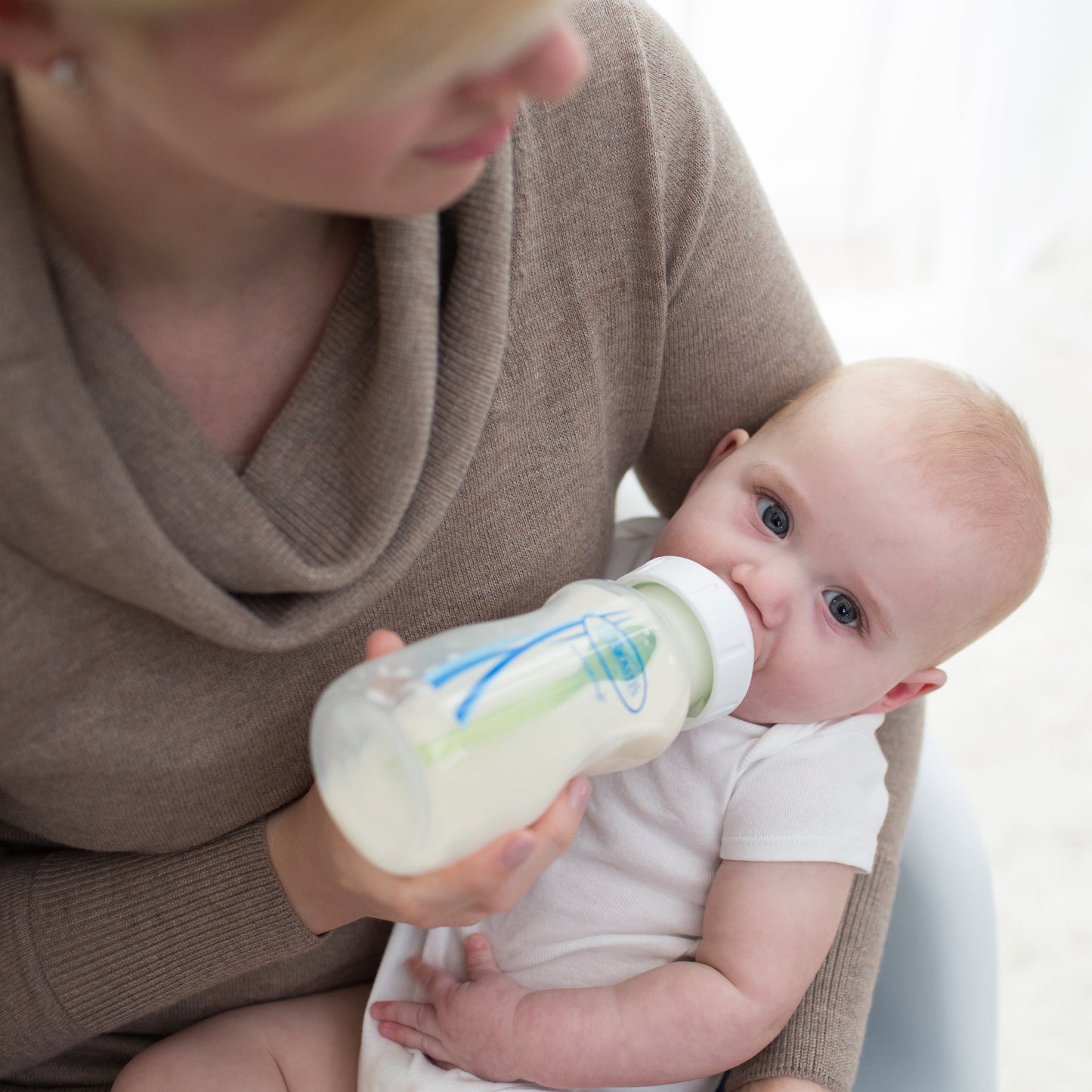 Dr. Brown's Natural Flow Anti-Colic Options+ Wide-Neck Baby Bottle, with Level 1 Slow Flow Nipple