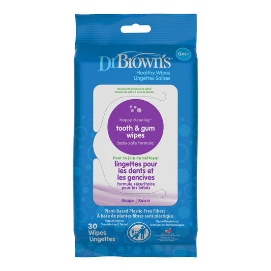 Dr. Brown's™ Tooth & Gum Healthy Wipes