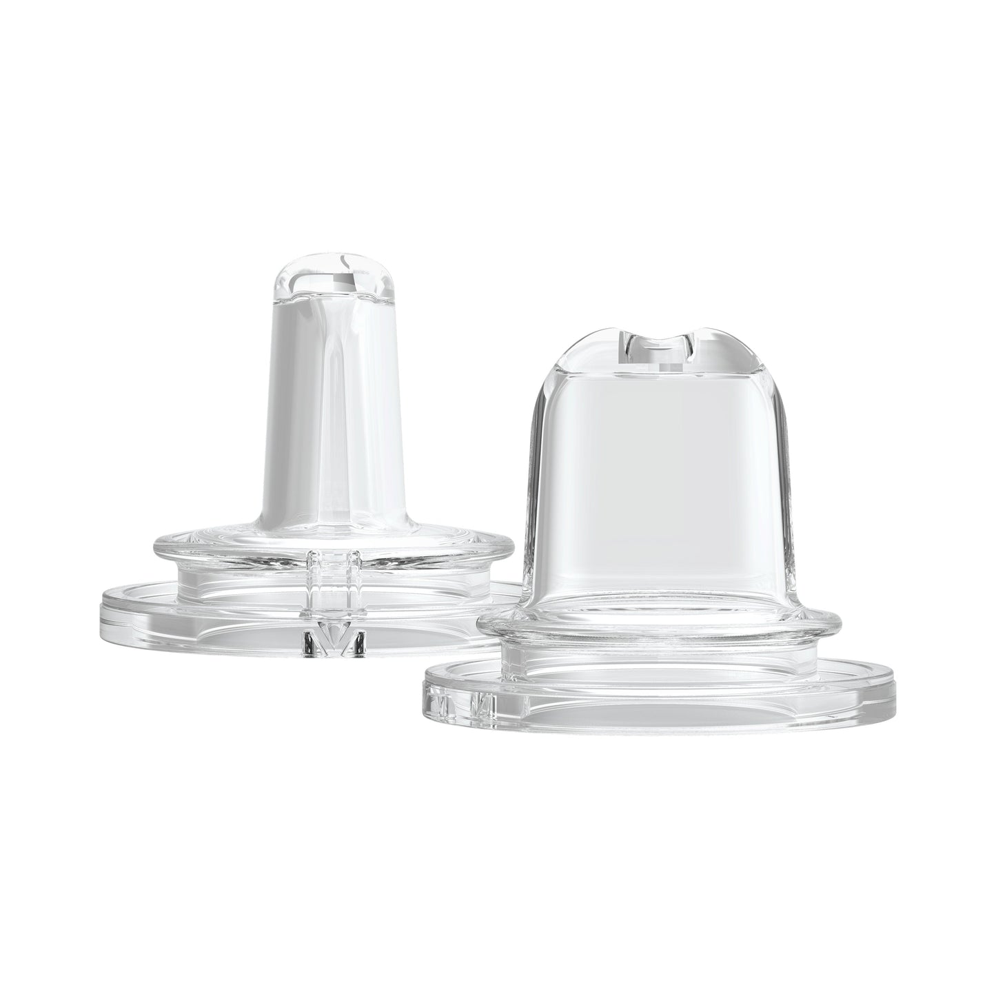 Dr. Brown’s® Milestones™ Options+™ Sippy Spouts, 2-Pack Narrow, Soft 100% Silicone Baby Bottle Sippy Spout, 6m+