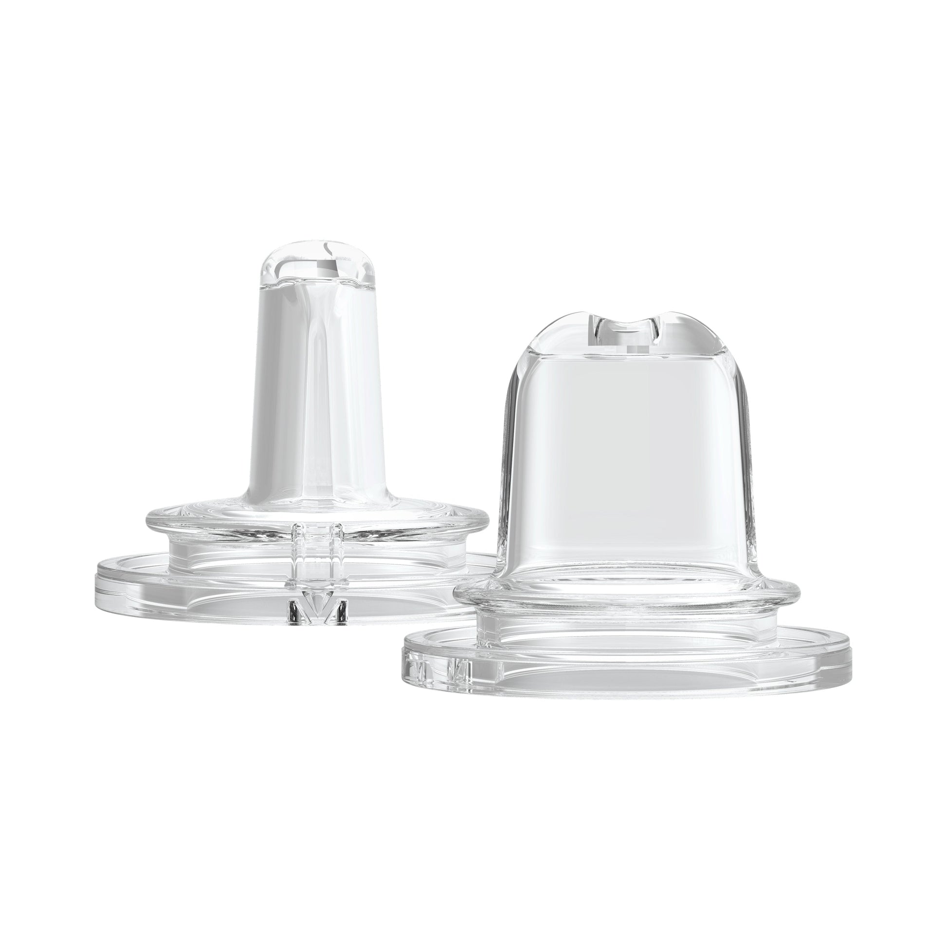 Dr. Brown’s® Milestones™ Options+™ Sippy Spouts, 2-Pack Narrow, Soft 100% Silicone Baby Bottle Sippy Spout, 6m+