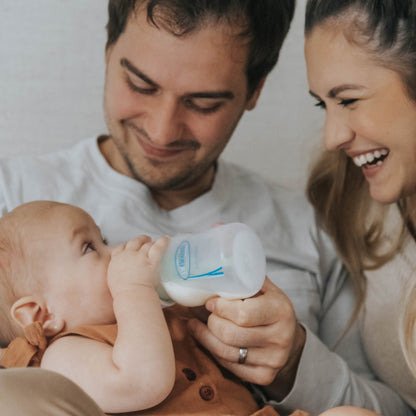 Dr. Brown's Natural Flow Anti-Colic Options+ Wide-Neck Baby Bottle, with Level 1 Slow Flow Nipple