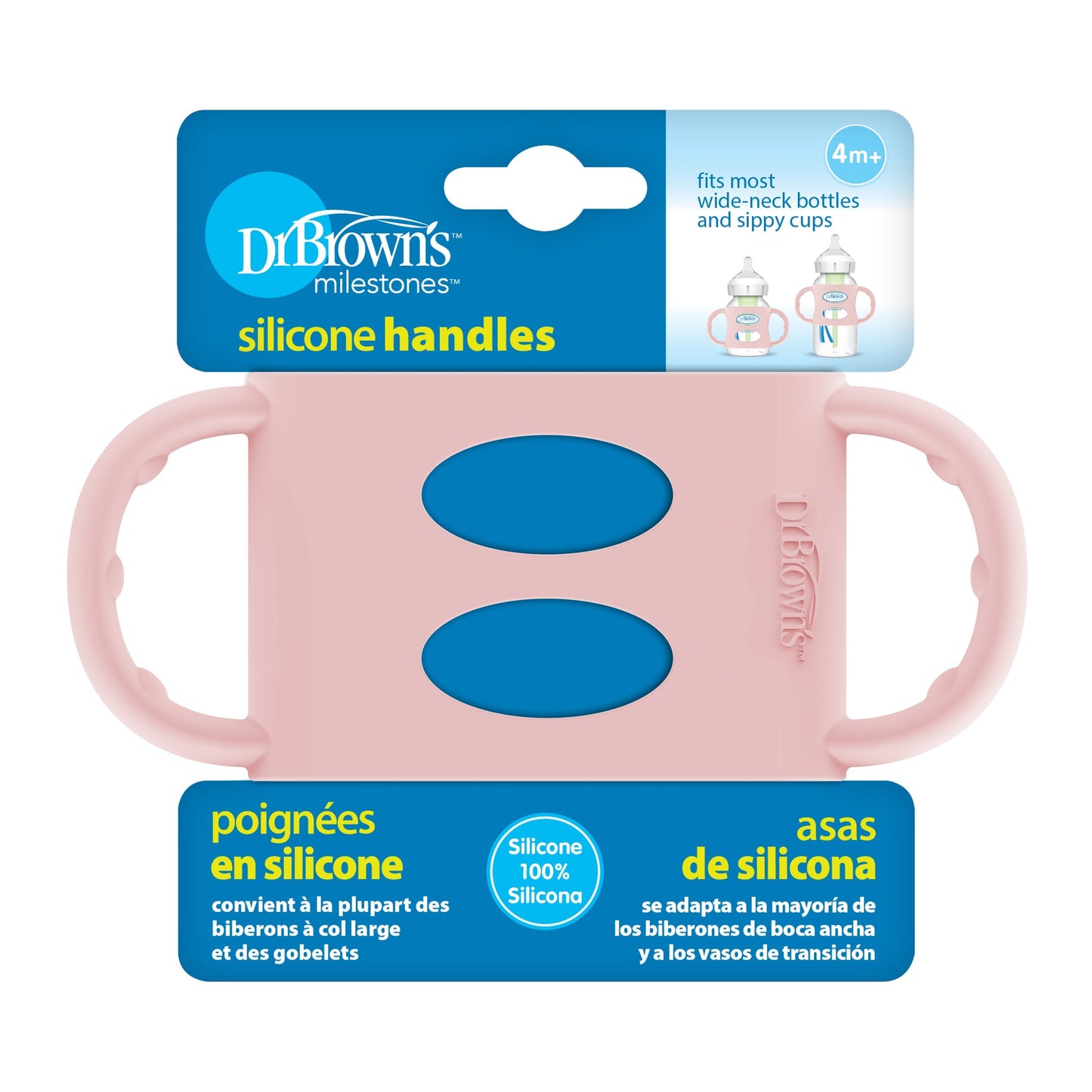 Dr. Brown’s® Milestones™ Wide-Neck Silicone Handles