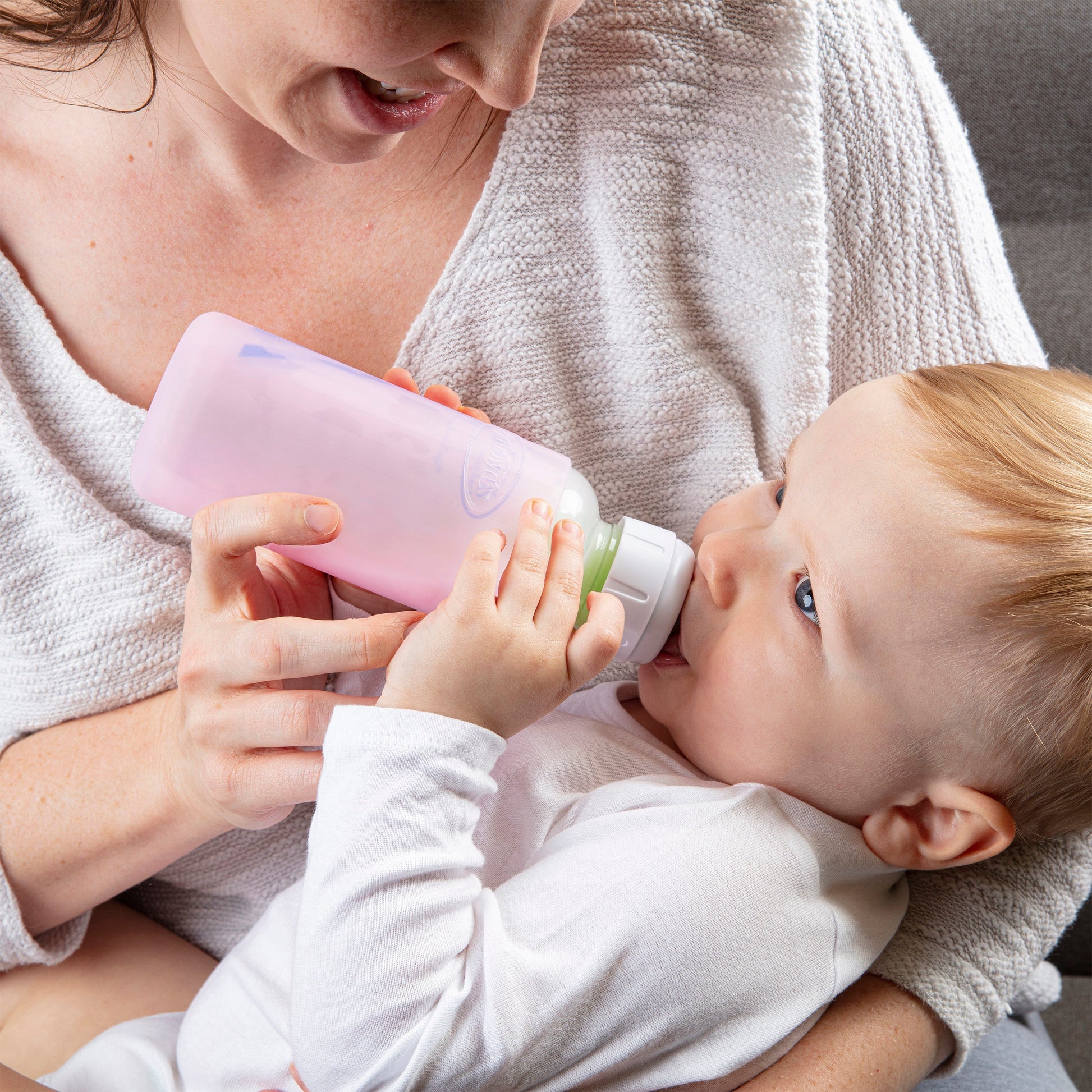 Dr. Brown’s Natural Flow® Options+™ Narrow Glass Bottle Silicone Sleeves